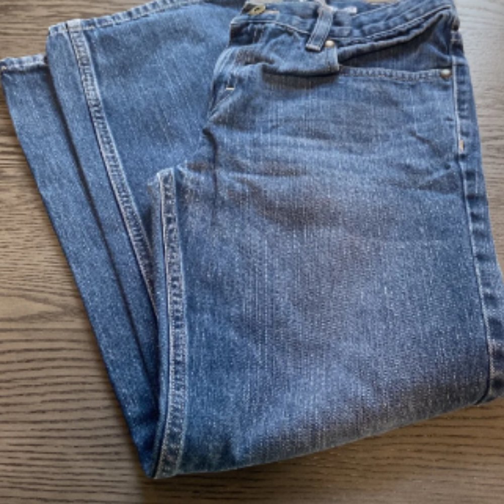 Urban Pipeling Boys Youth Denim Blue Jeans Relaxed Fit Straight Leg Size 12